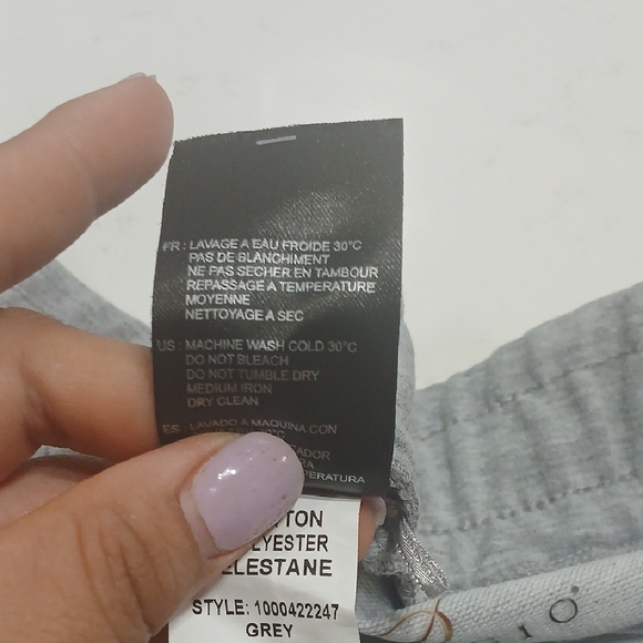 Maceoo Paris Bellagio Las Vegas Grey With Cable Nit Sweat Pants New Without Tags - Picture 8 of 16